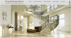 Desktop Screenshot of granddesignstairs.com