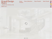Tablet Screenshot of granddesignstairs.com